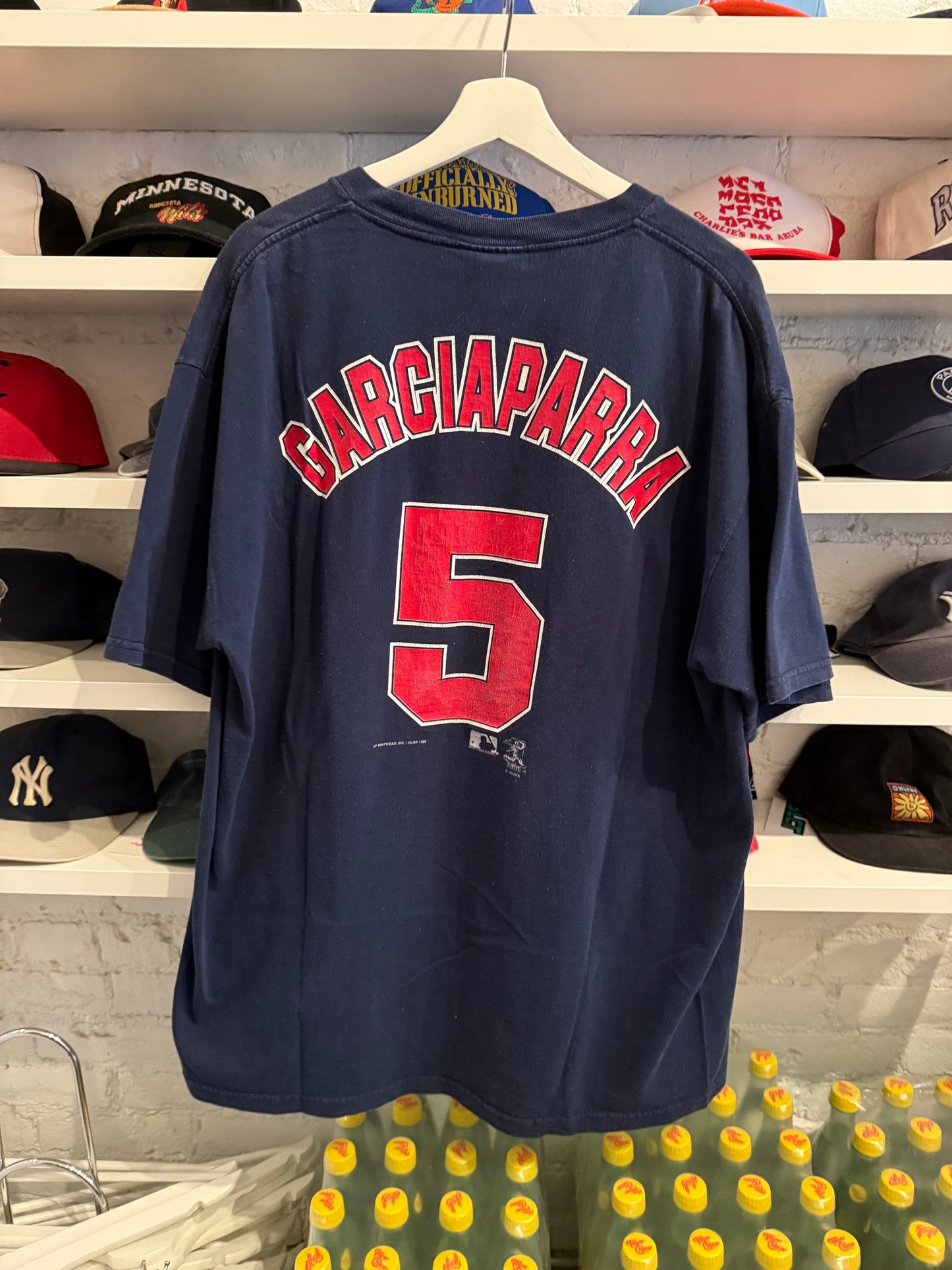 1999 Boston Redsox Garciaparra T-Shirt Size XL