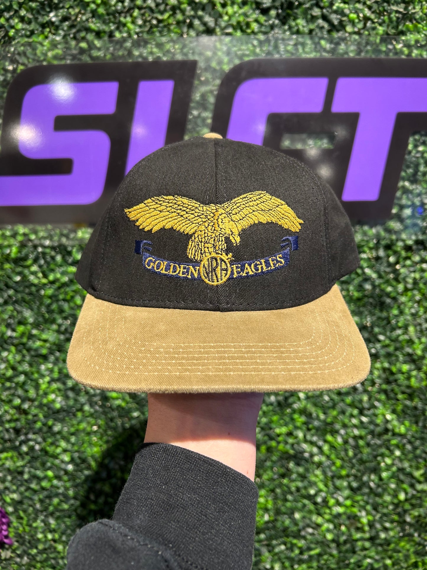 Vintage NRA Golden Eagles Snapback Hat