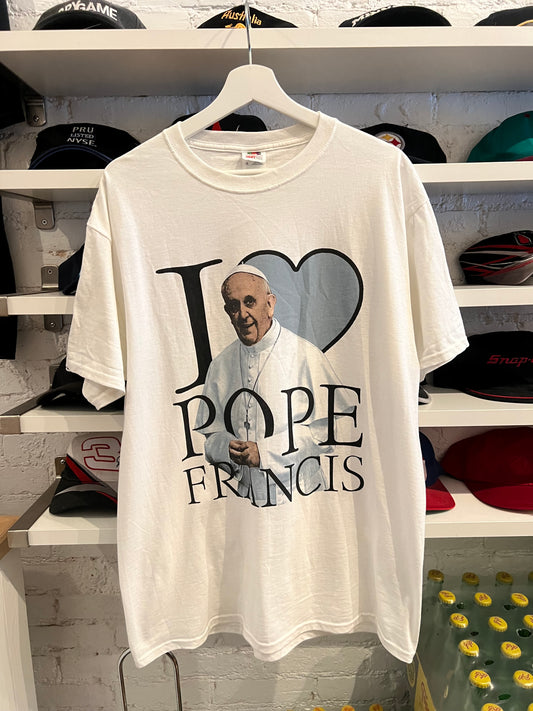 I Love Pope Francis T-shirt size L