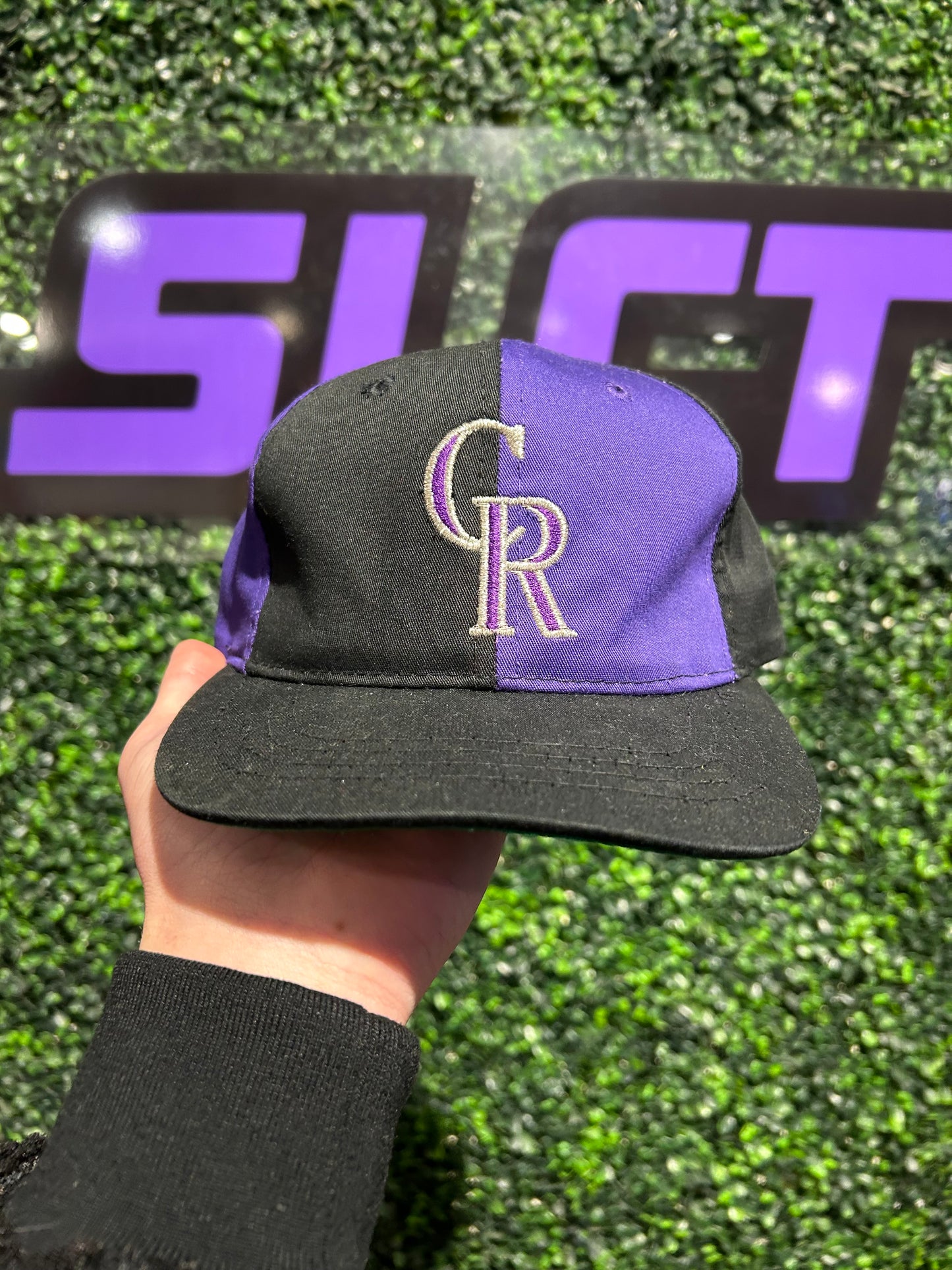 90s Colorado Rockies Starter Hat. Youth Size