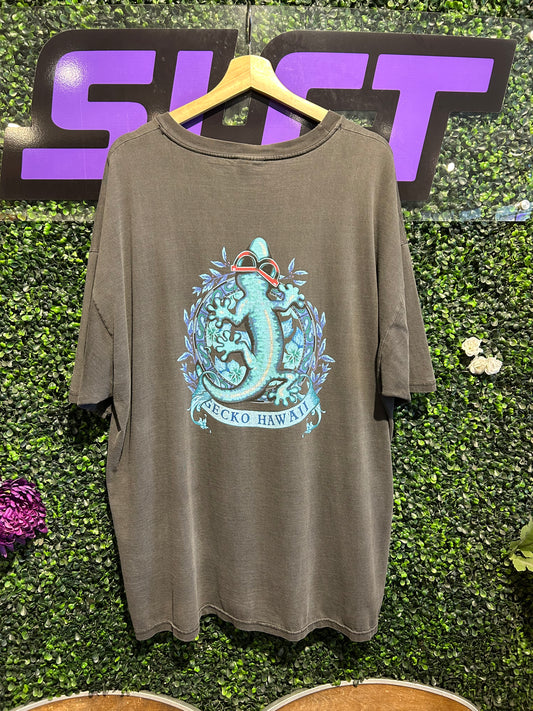 90s Gecko Hawaii T-Shirt. Size XXL