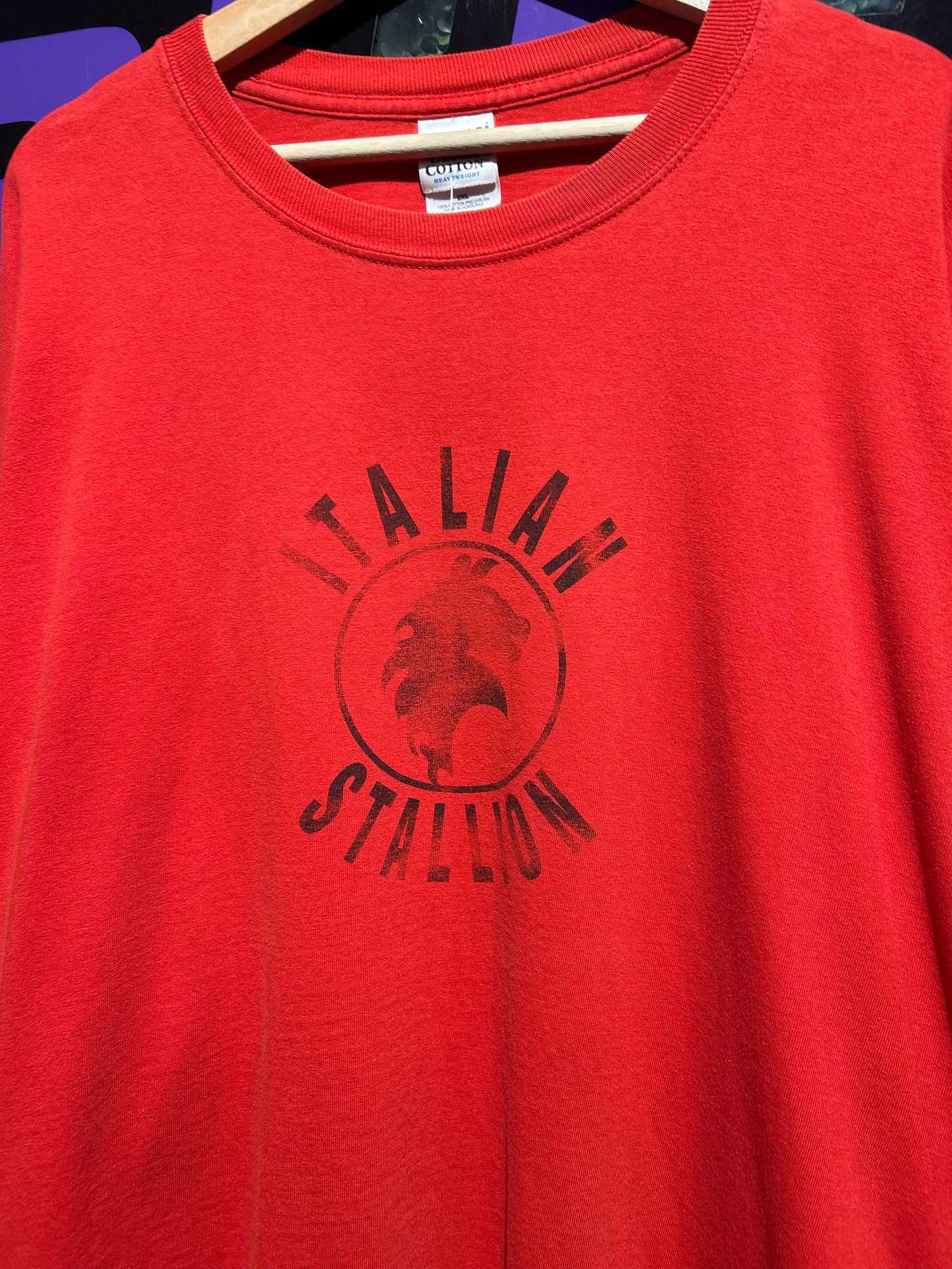 Vintage Italian Stallion LS Shirt. Size XXL