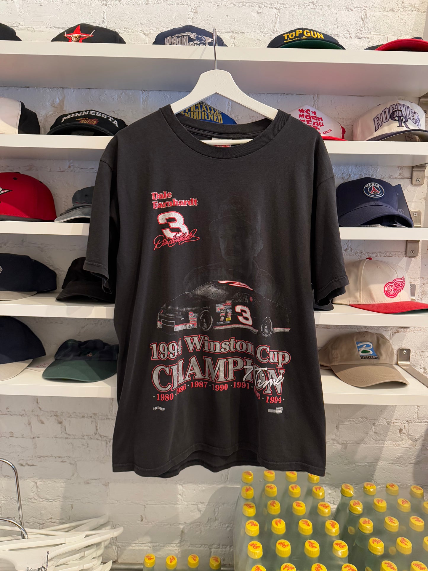 1994 Nutmeg Dale Earnhardt T-Shirt Size XL