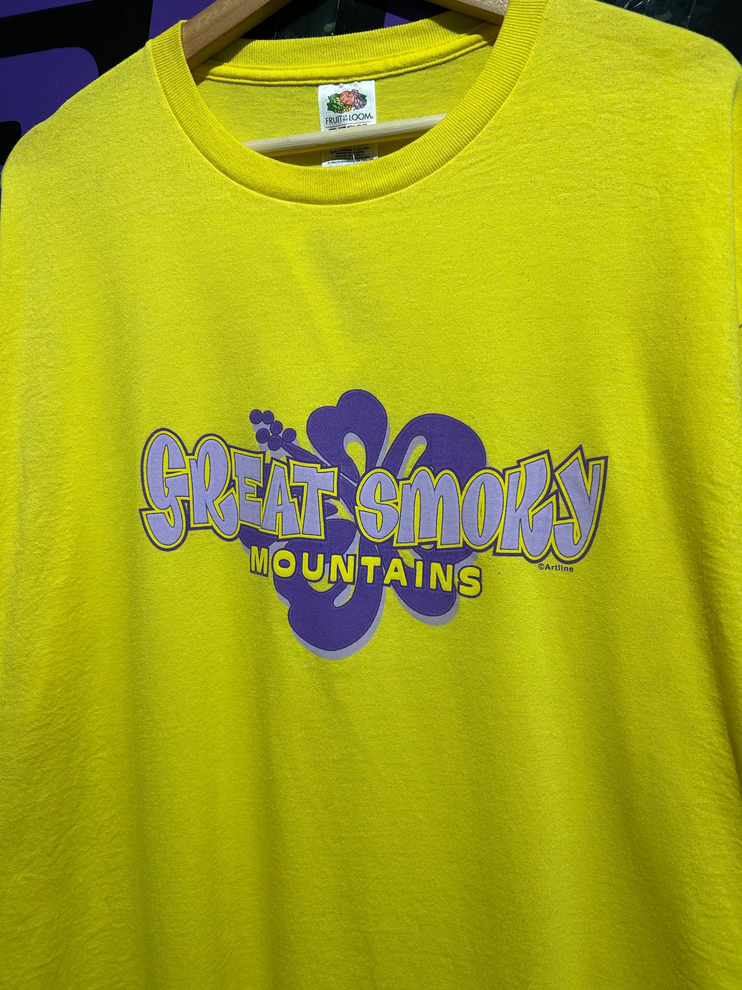 00s Great Smoky Mountains T-Shirt. Size XL