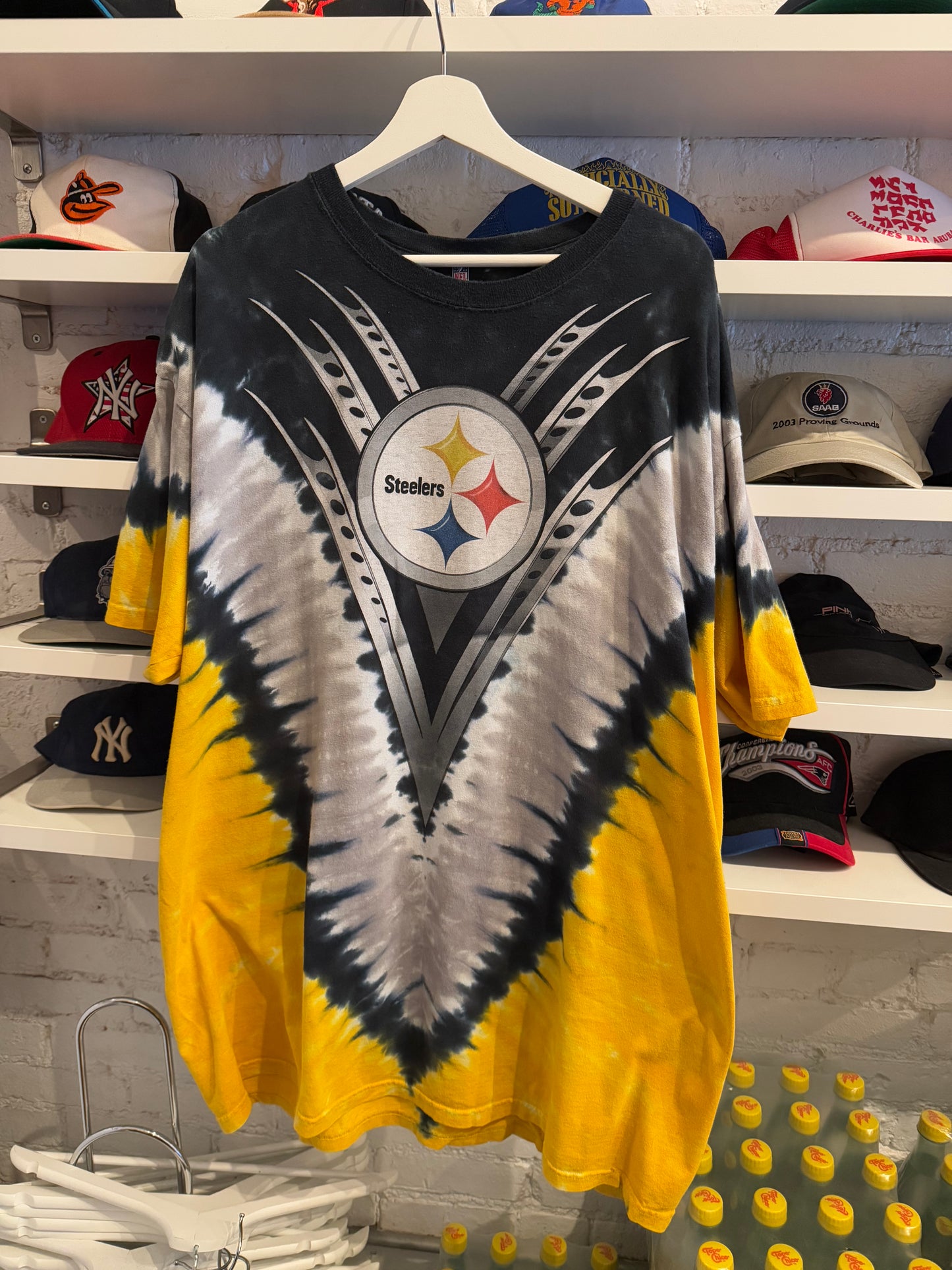 Pittsburgh Steelers Tie-Dye T-Shirt Size 2XL