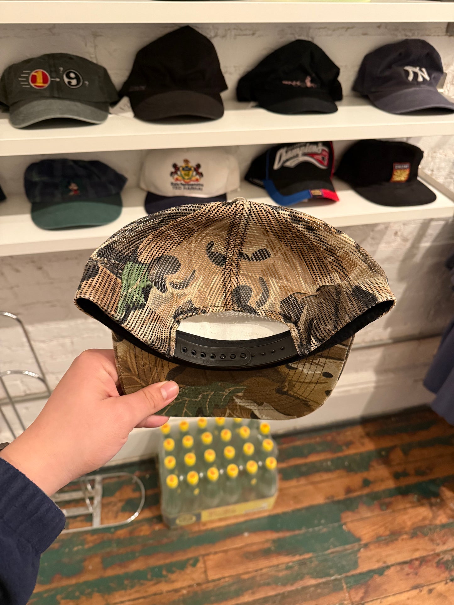 Tree Camo Preferred Sheet Metal Trucker Hat