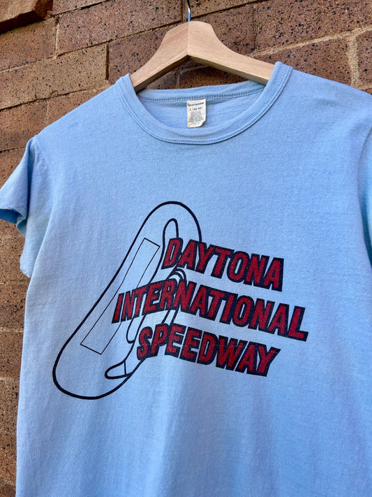 70s Daytona International Speedway T-Shirt. Size Medium