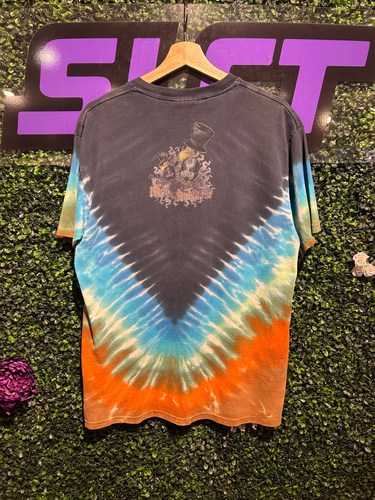 Vintage Disney Splash Mountain Tie-Dye T-Shirt. Size Large