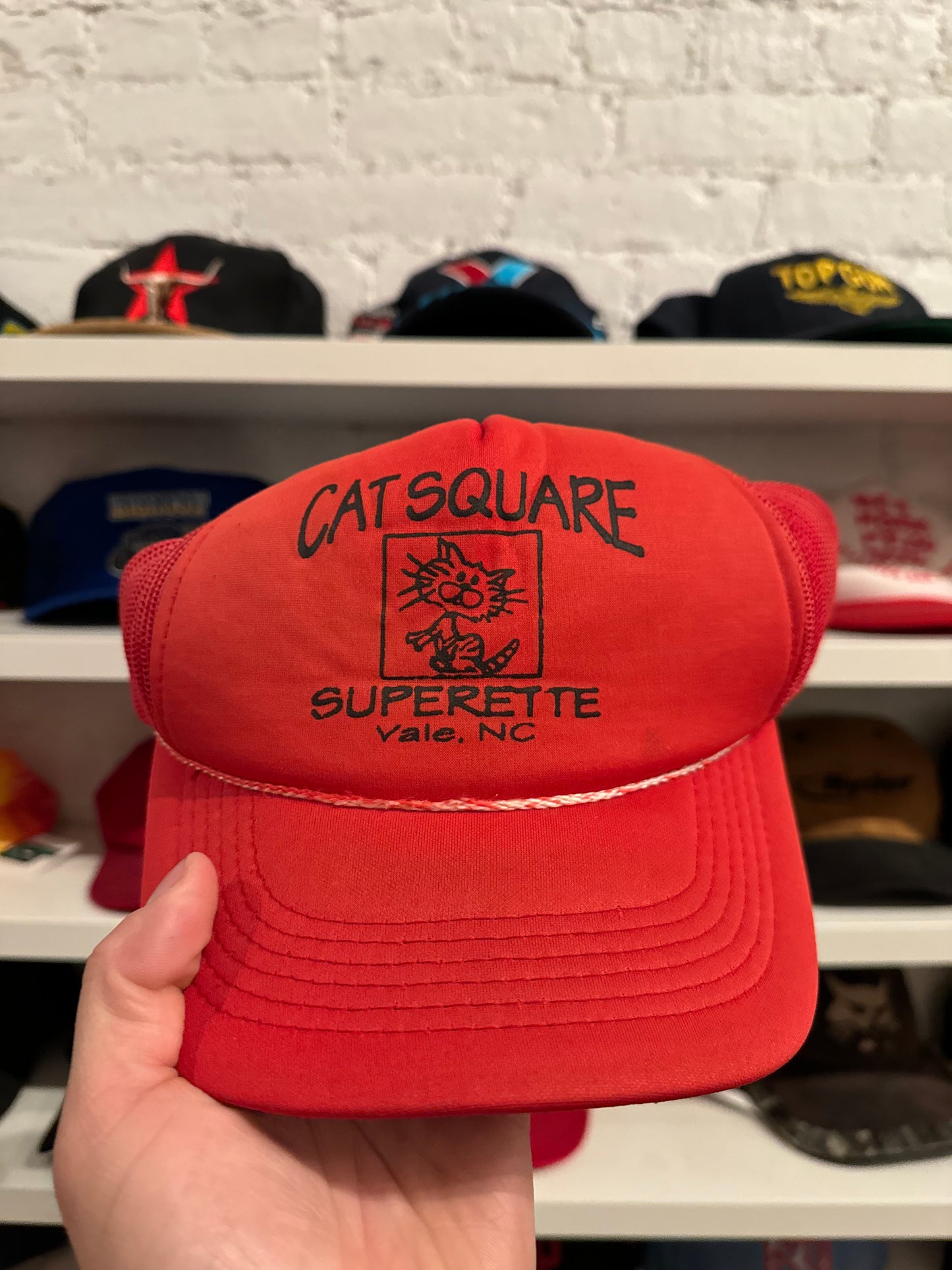 Cat Square Hat