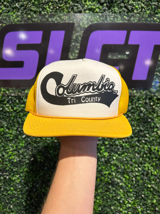Vintage Columbia Tri County Trucker Hat