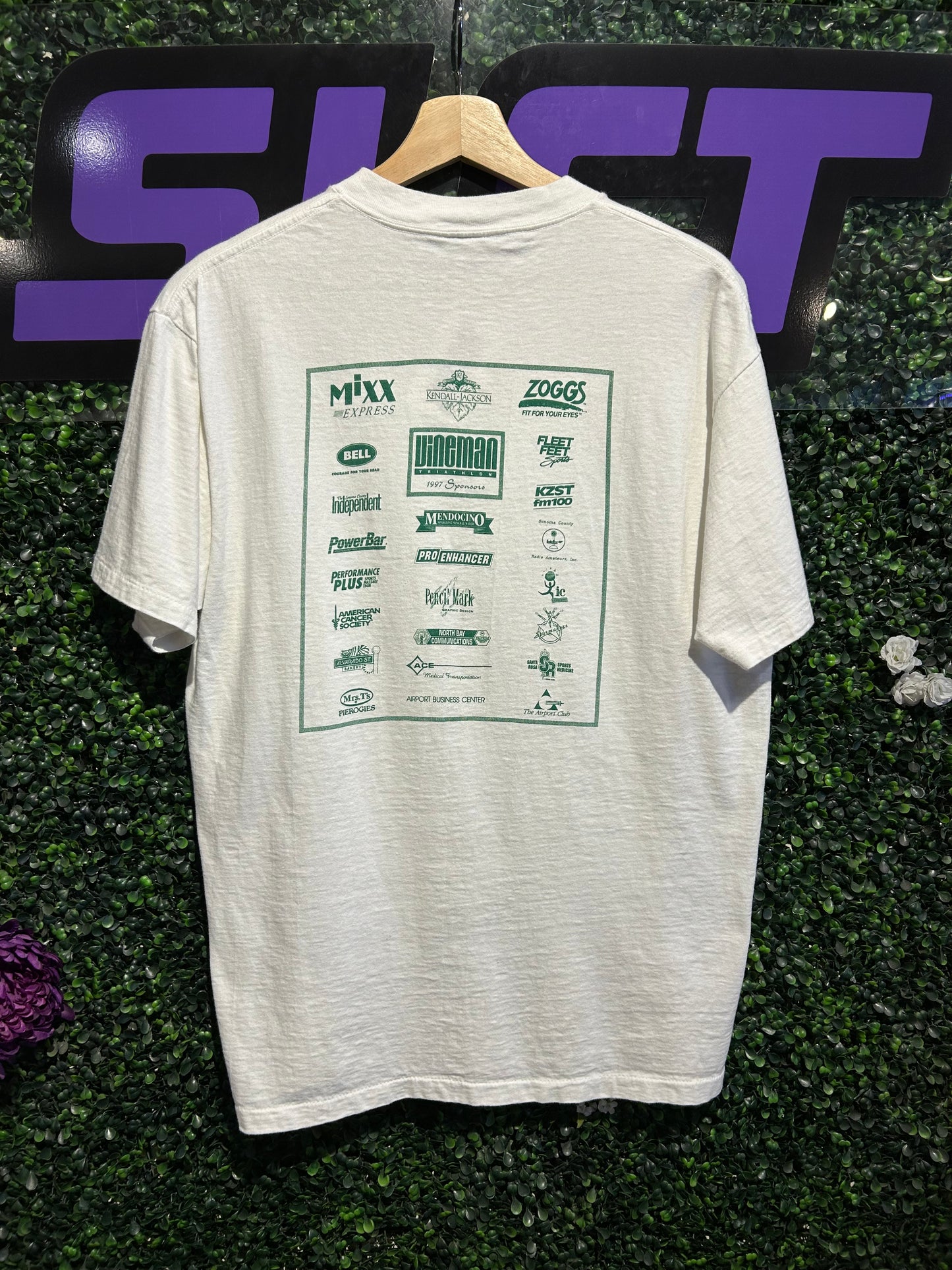 1997 The Vineman Triathlon Ironman T-Shirt. Size Large