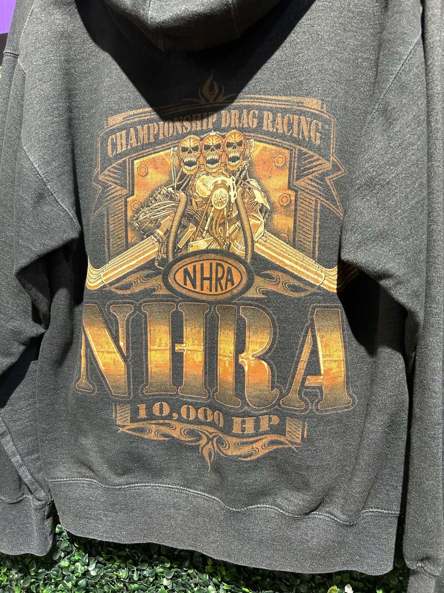 00s NHRA Drag Racing Hoodie. Size M/L