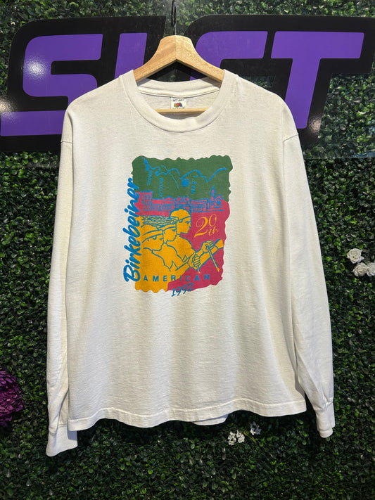 1992 Birkebeiner American LS Shirt. Size L/XL