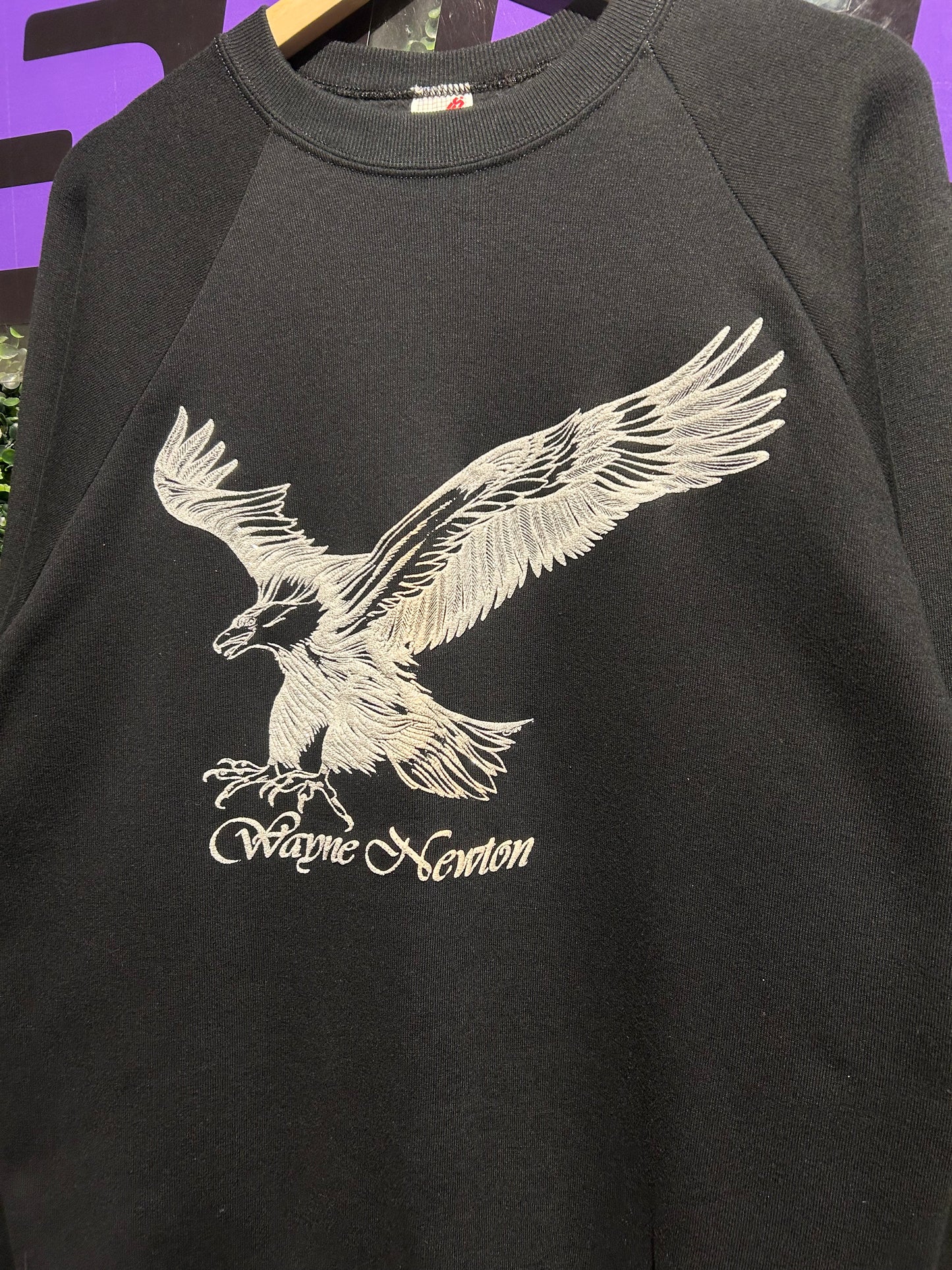80s Wayne Newton Crewneck. Size L/XL (NWT)
