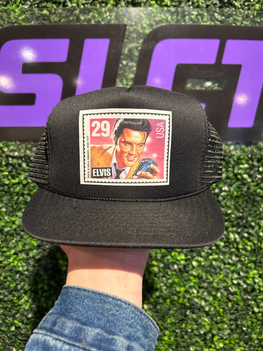 80s Elvis Stamp Trucker Hat