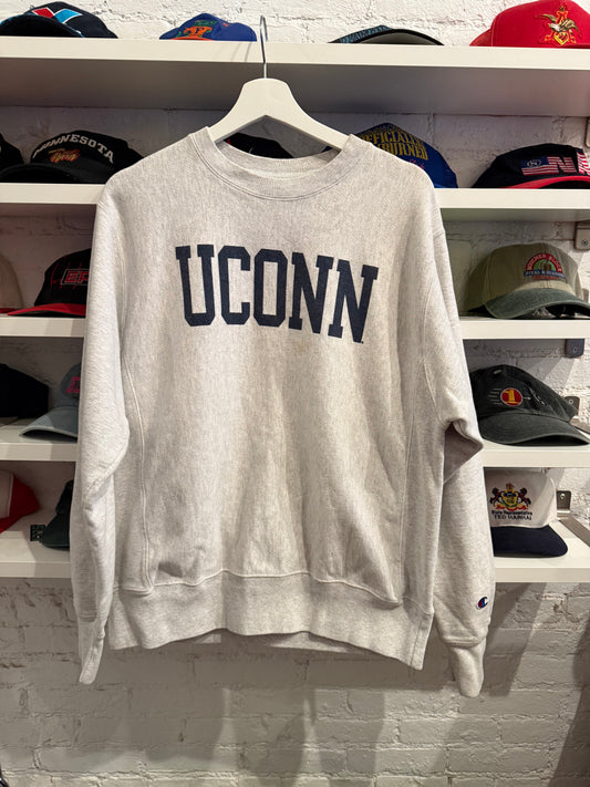 Champion UConn Crewneck Size Medium