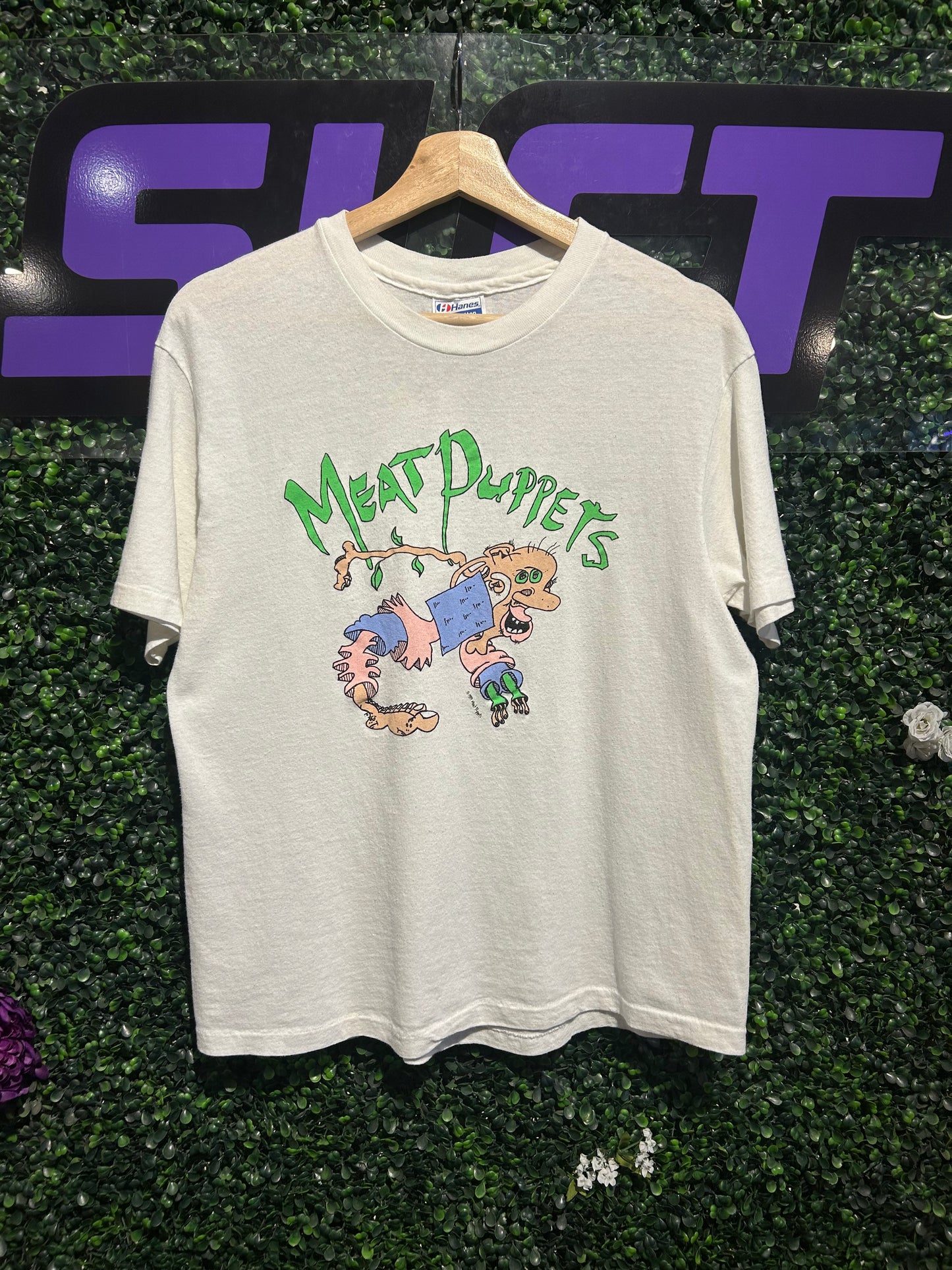 1987 Meat Puppets T-Shirt. Size Medium