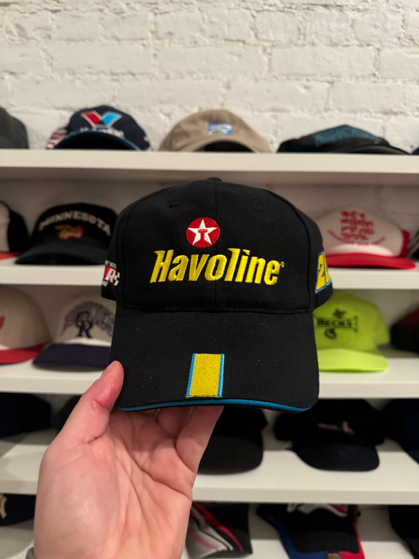 Vintage Ricky Rudd Havoline Nascar Hat