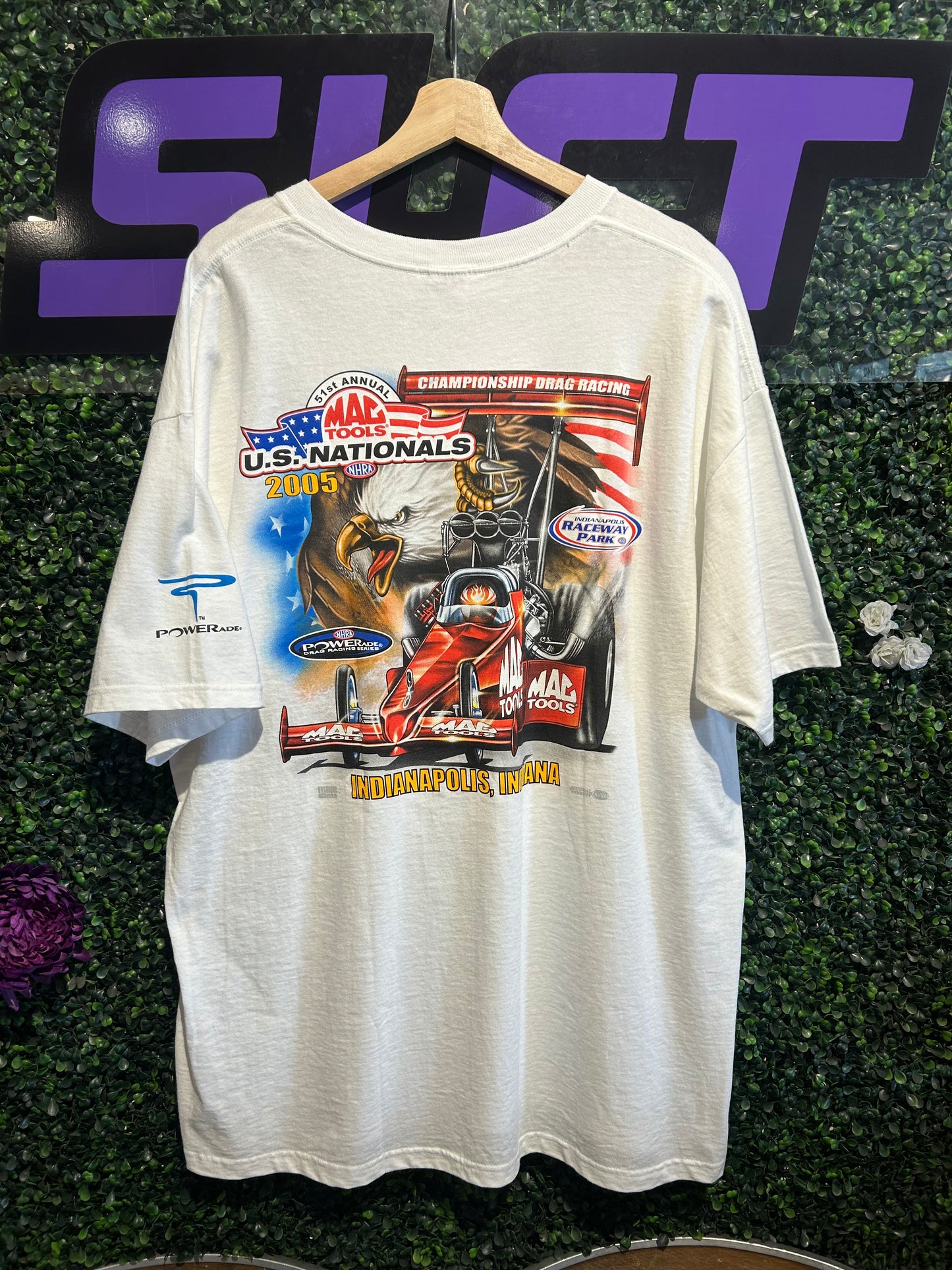 2005 NHRA Mac Tools Racing T-Shirt. Size XXL