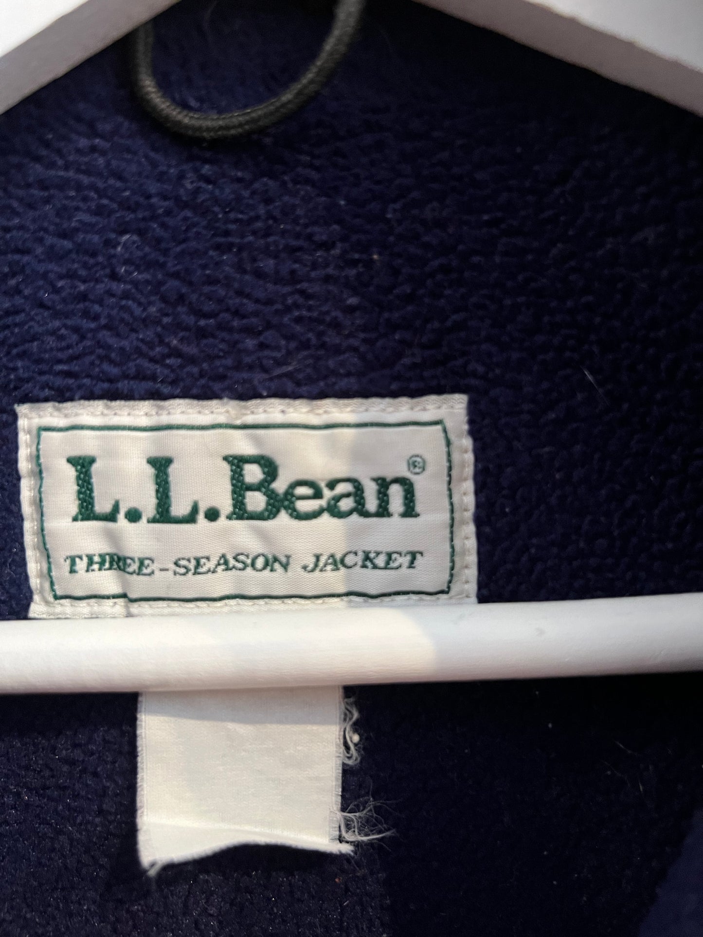 Vintage L.L. Bean Fleece Line Jacket Size Large