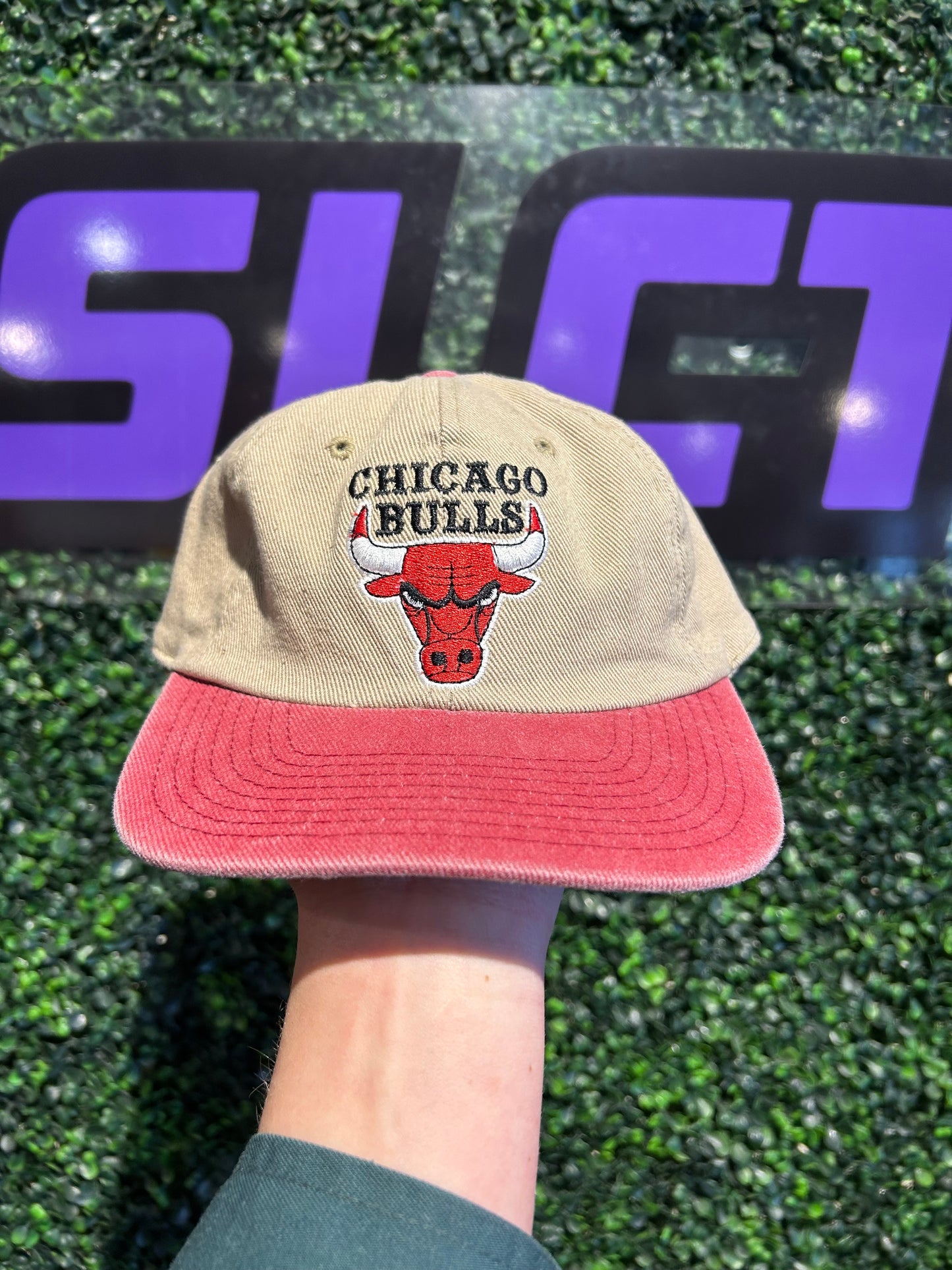 90s Chicago Bulls Strap-Back Hat