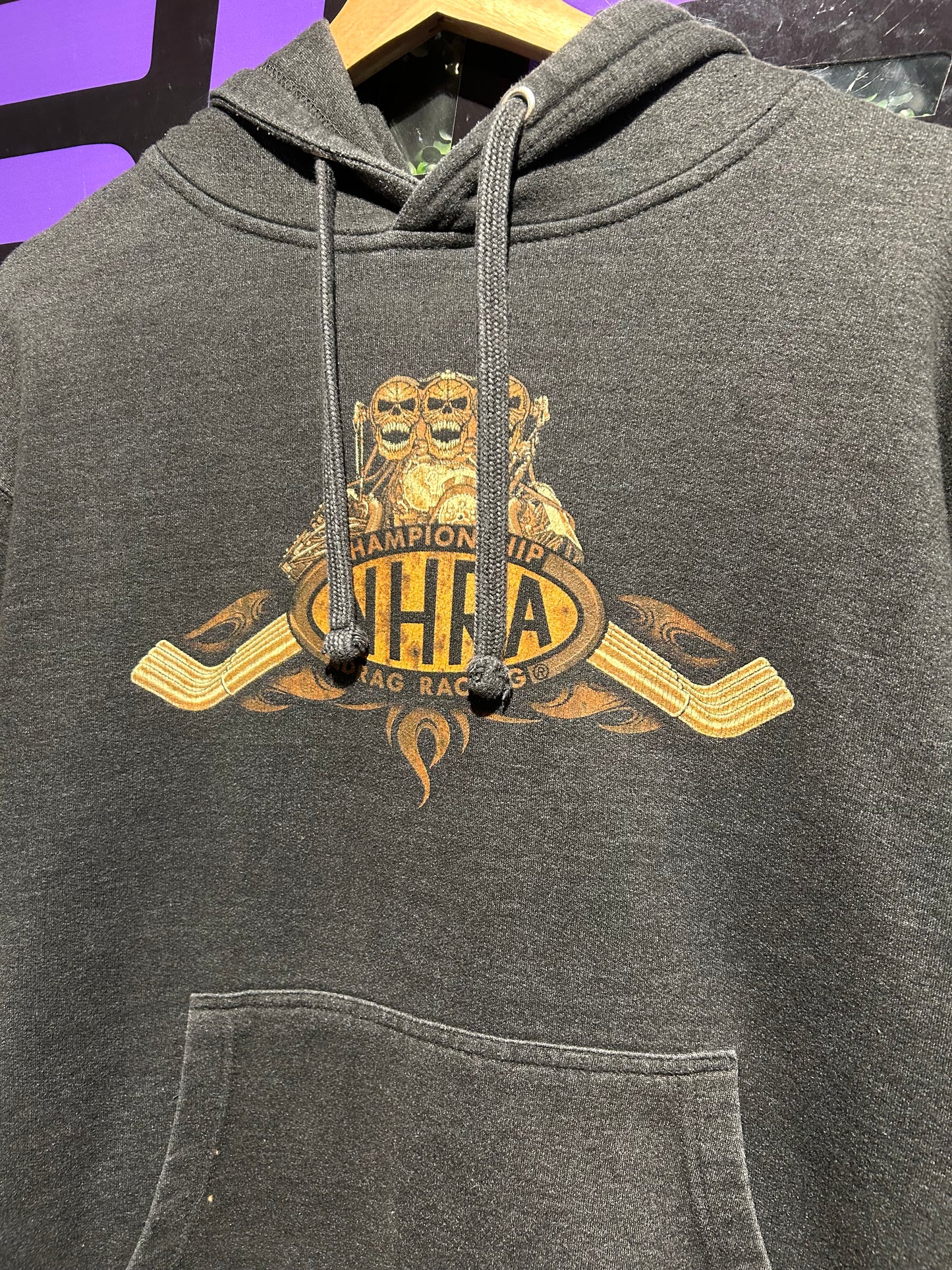 00s NHRA Drag Racing Hoodie. Size M/L