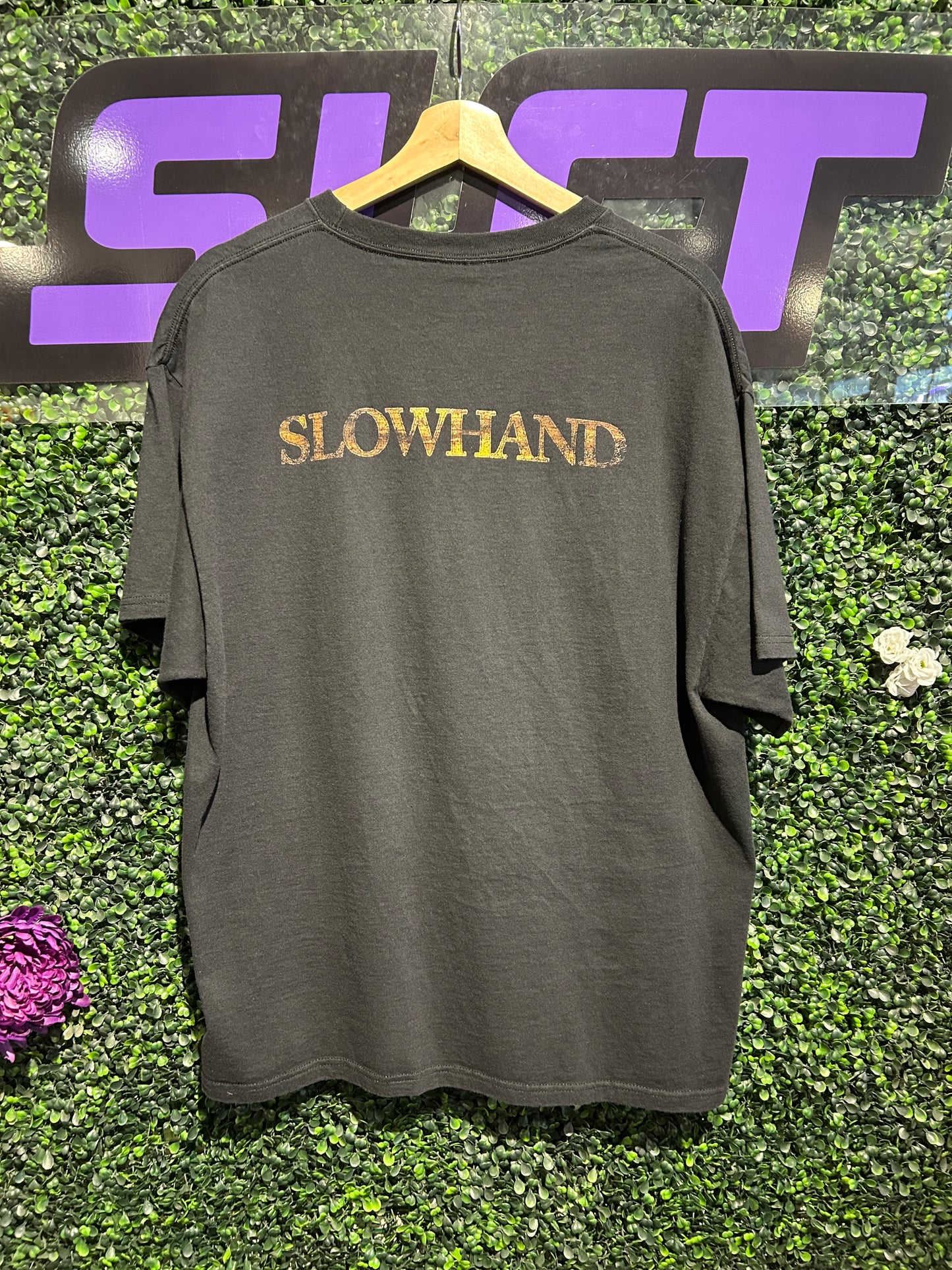 Vintage Eric Clapton Slowhand T-Shirt. Size L/XL