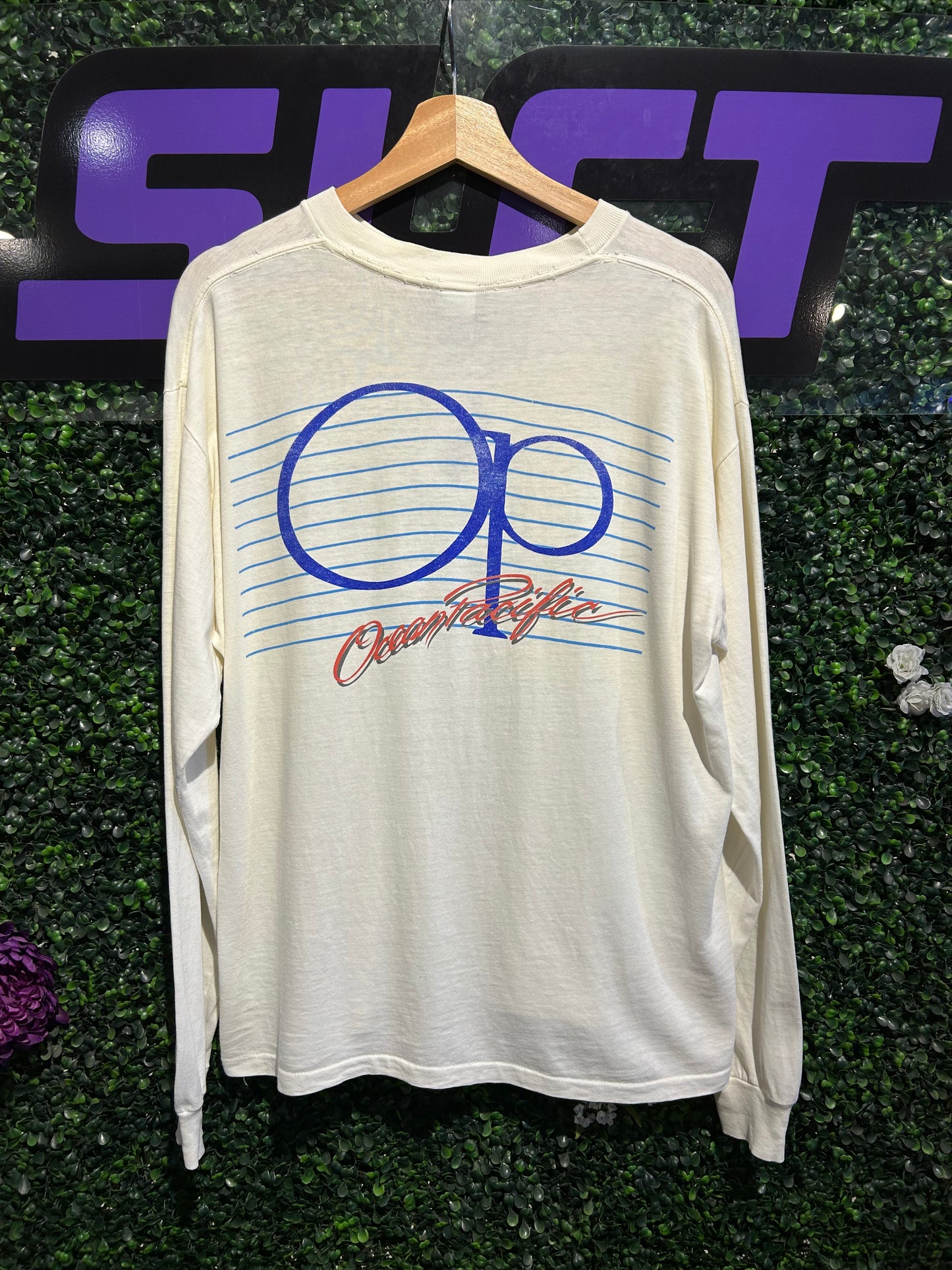 80s Ocean Pacific LS Shirt. Size Large