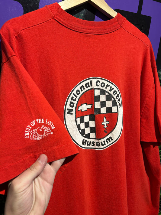 1995 National Corvette Museum Labor Day T-Shirt. Size XL