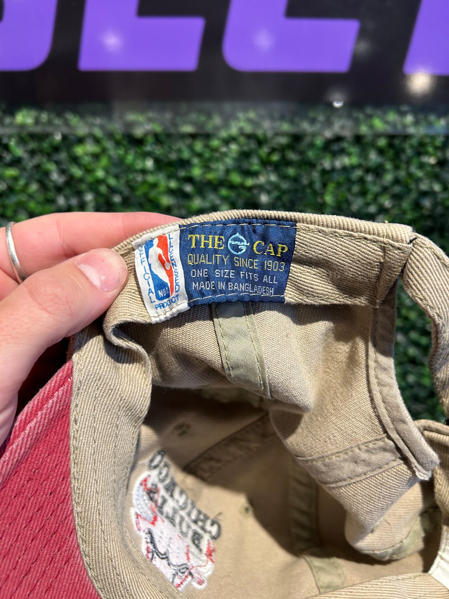 90s Chicago Bulls Strap-Back Hat