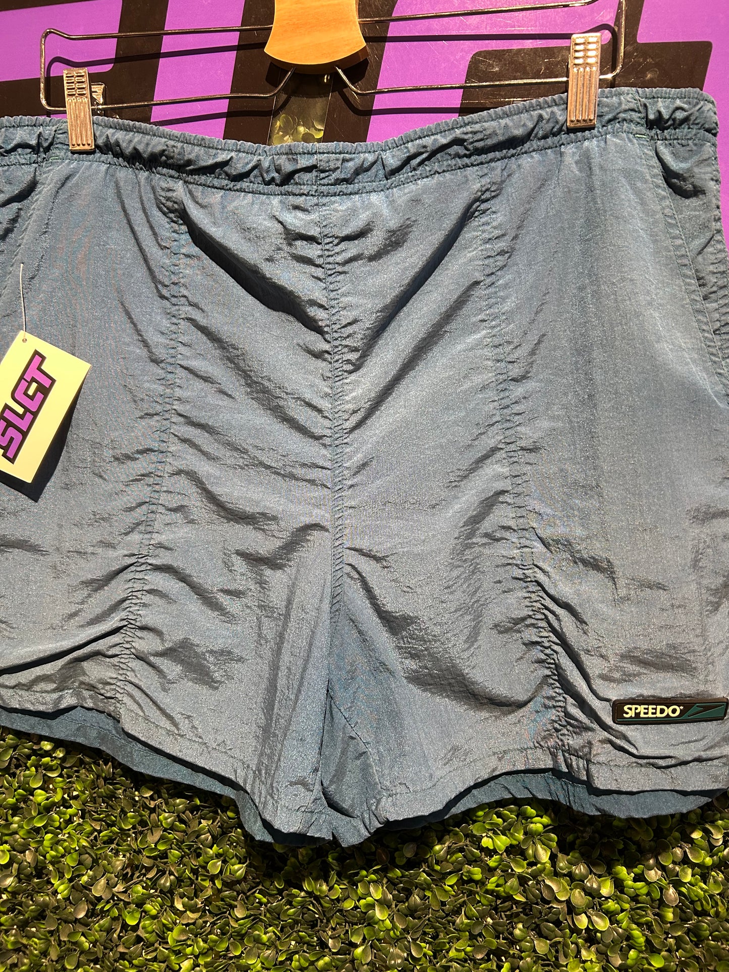 90s Speedo Swim Trunks. Size Medium
