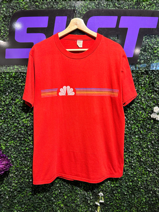 80s NBC Promo T-Shirt. Size Large