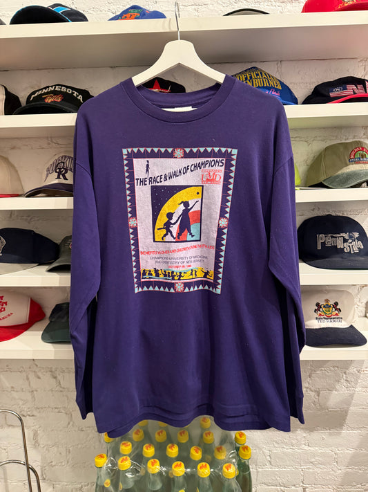 1993 UMD Run L/S T-Shirt Size XL