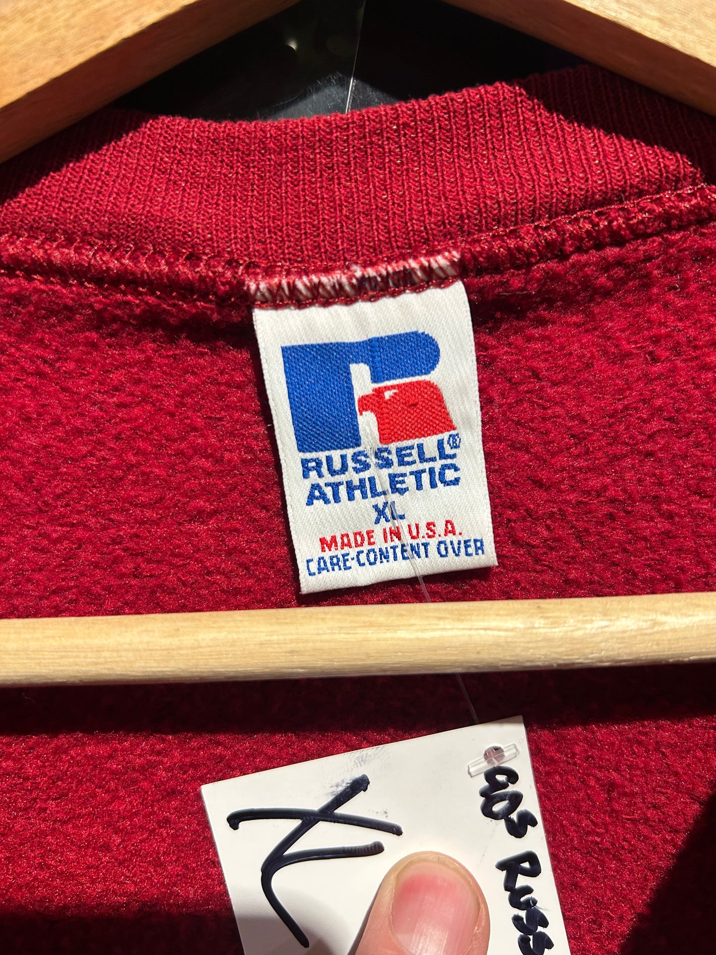 90s Blank Russell Crewneck. Size XL