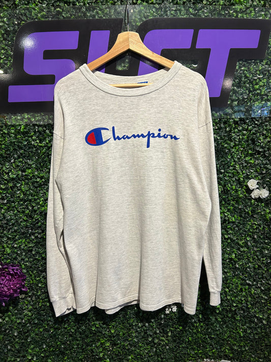 90s Champion LS Shirt. Size Large