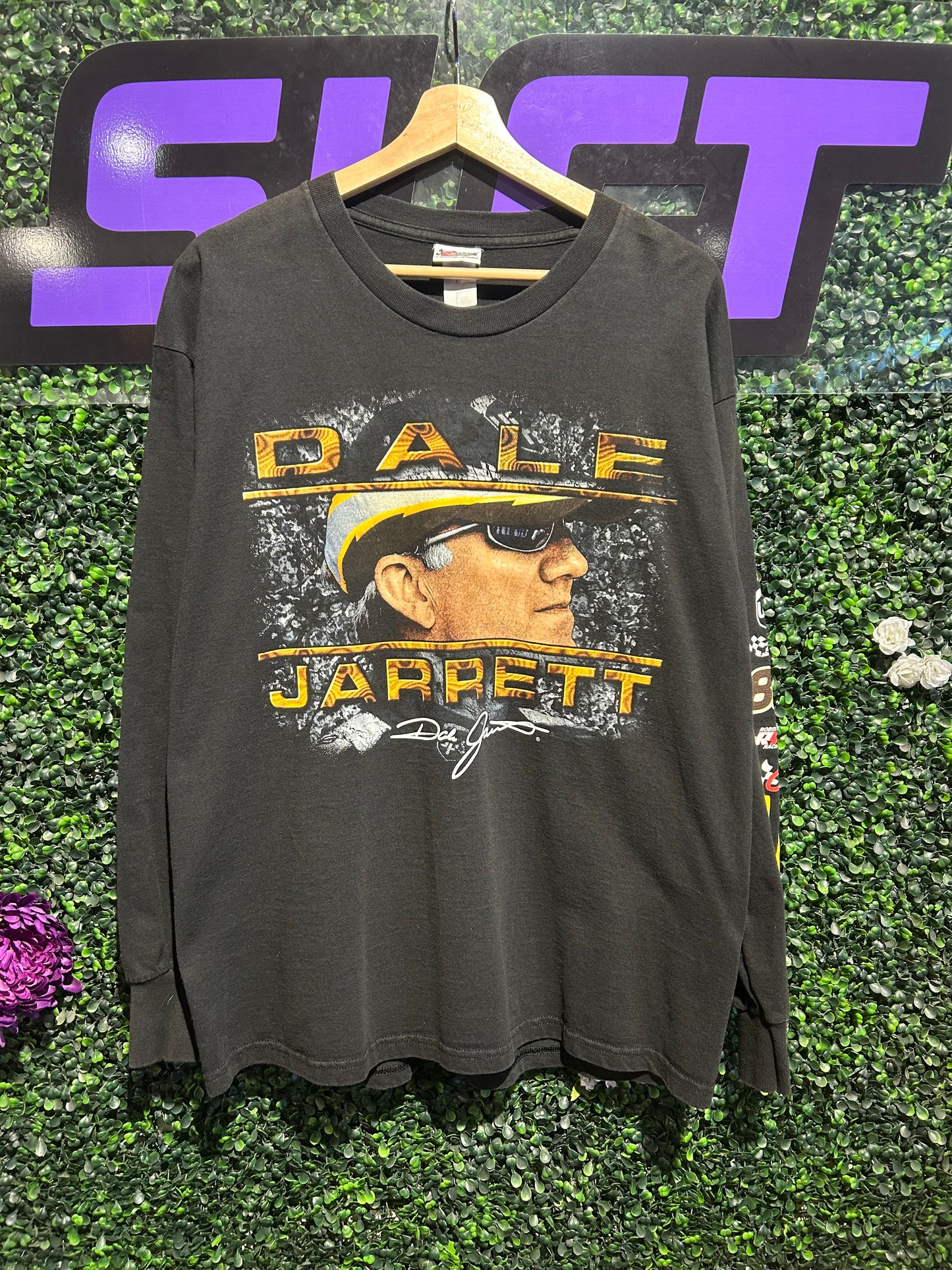 Vintage Dale Jarrett UPS Racing LS Shirt. Size Large