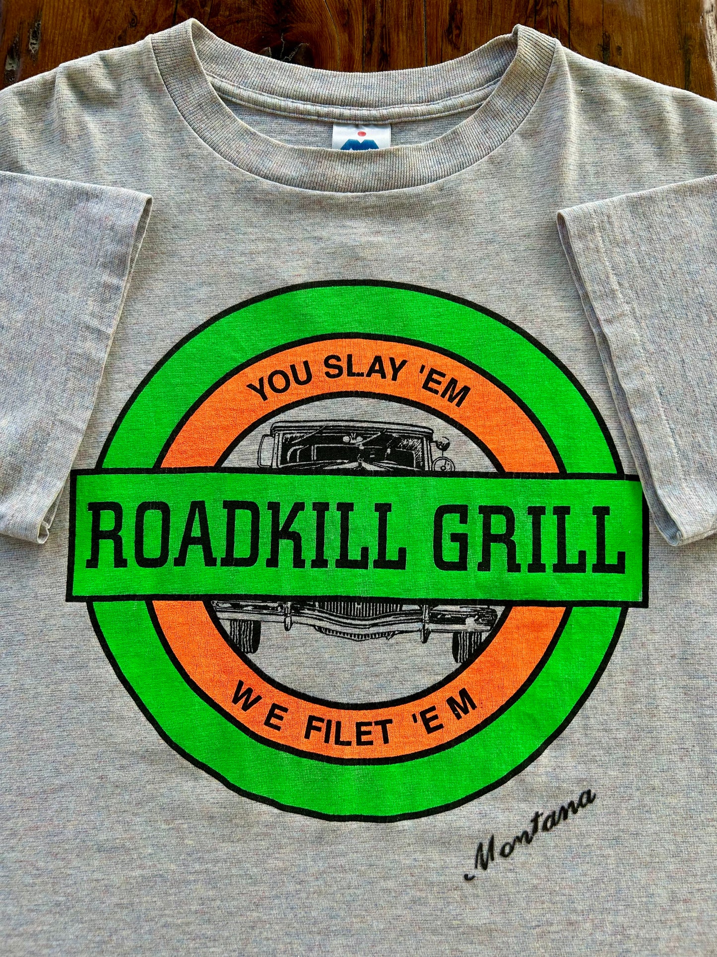 90s Roadkill Grill T-Shirt. Size Large