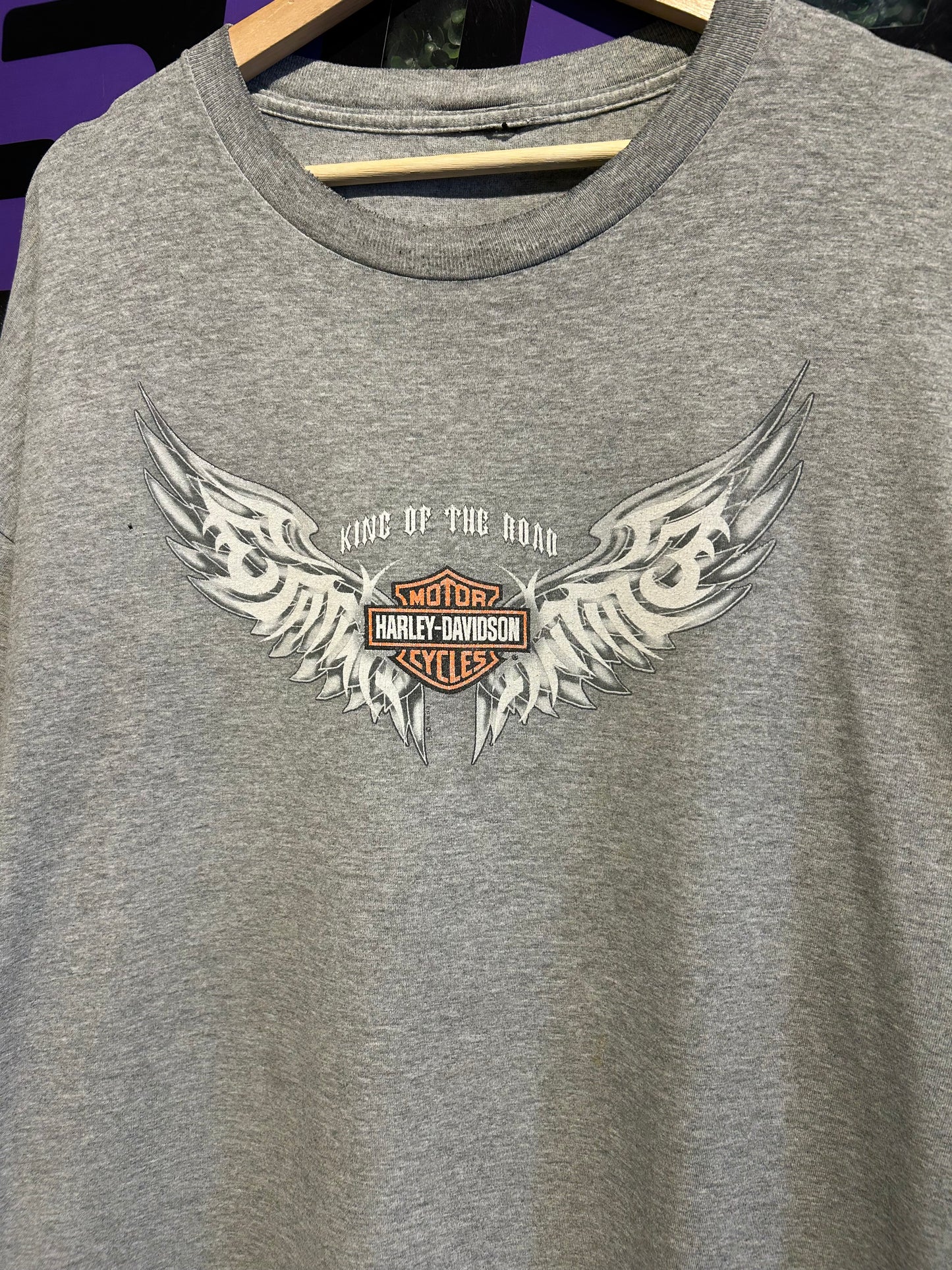 Vintage Harley Davidson King Of The Road T-Shirt. Size