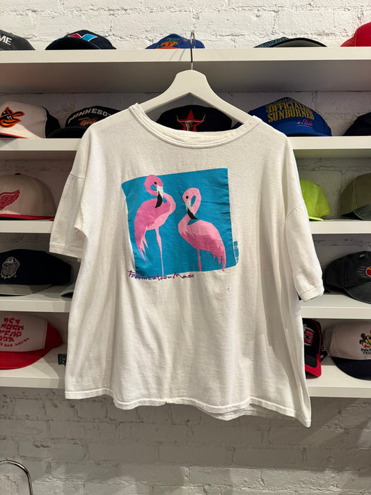 1986 Flamingo Art T-Shirt Women’s Size 2XL