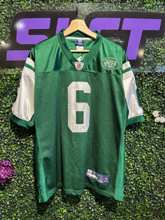 00s New York Jets #6 Mark Sanchez Jersey. Size Large