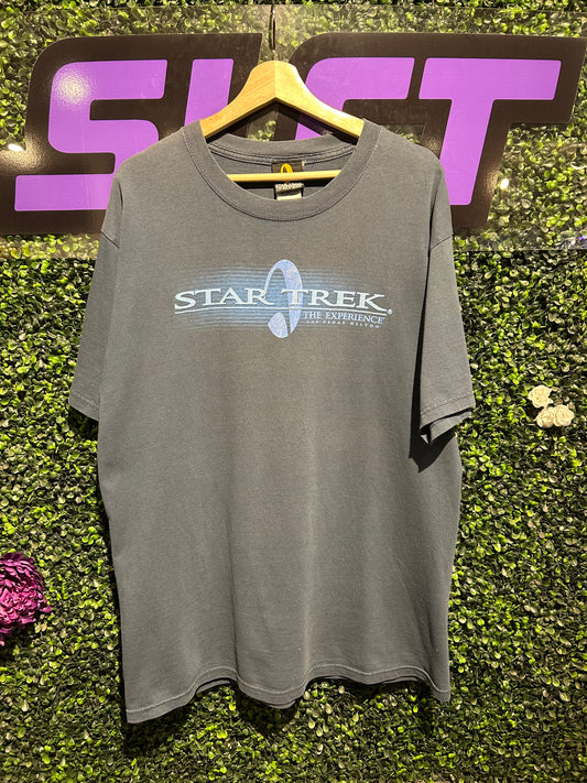 Vintage Star Trek Experience Las Vegas T-Shirt. Size L/XL
