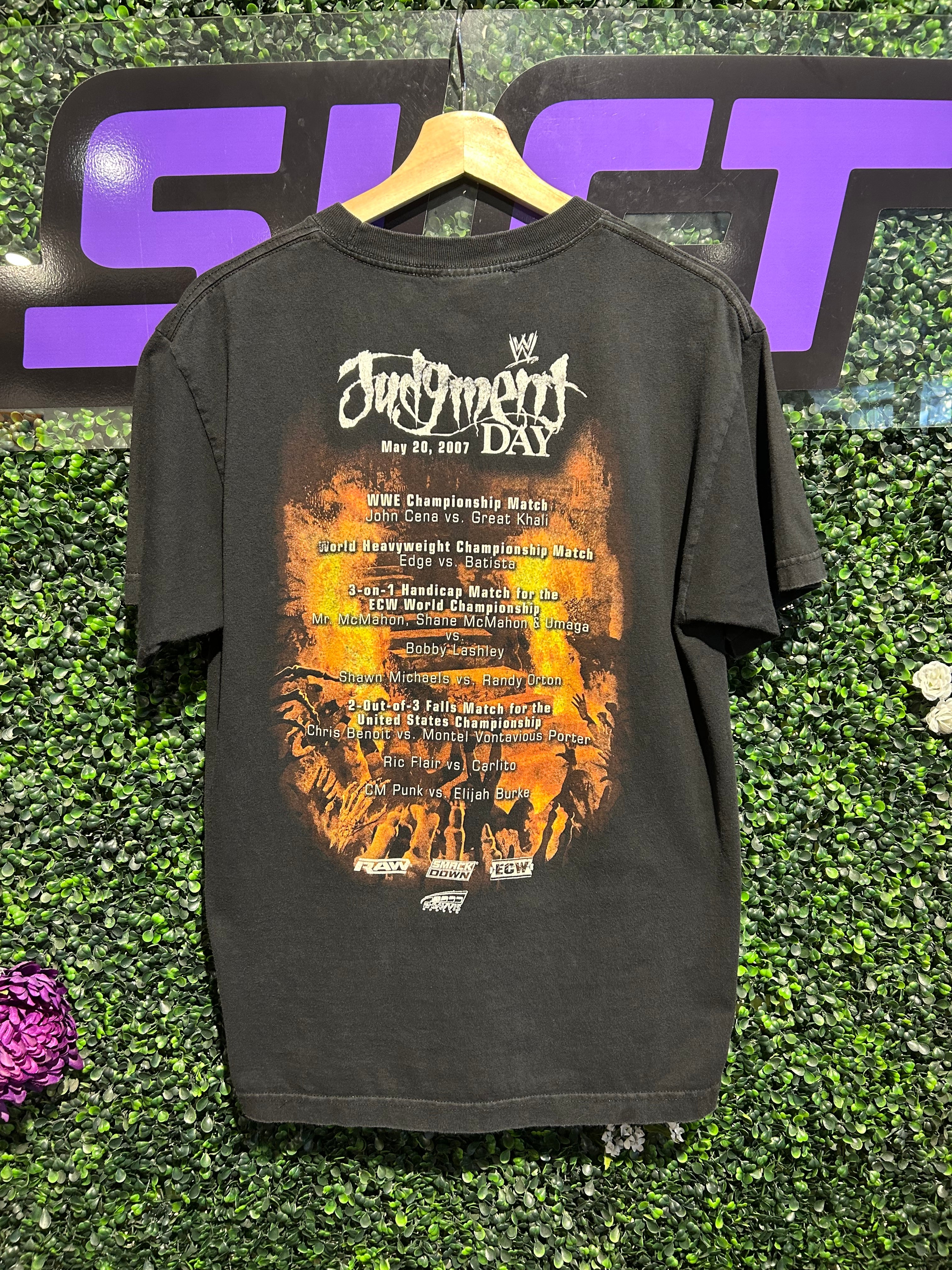 2007 WWE Judgment Day T-Shirt. Size M/L – SLCT Stock Colorado