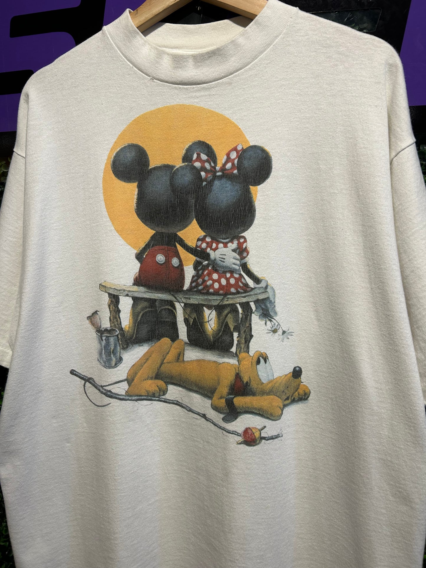 90s The Art Of Disney “Puppy Love” T-Shirt. Size XL
