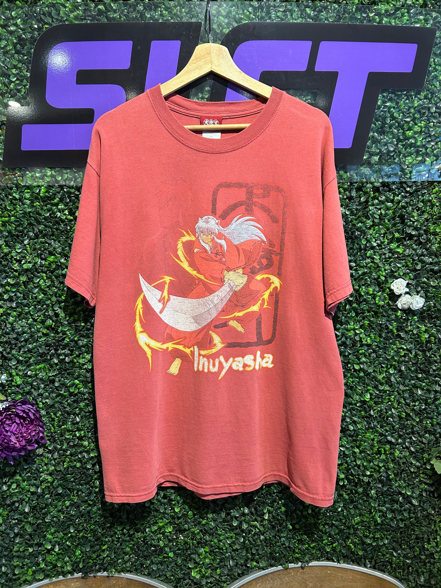 2003 Inuyasha Anime Promo T-Shirt. Size Large
