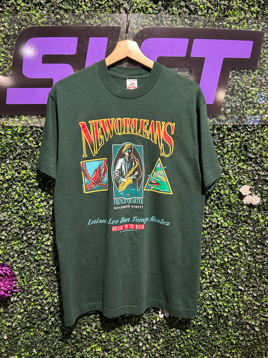 90s New Orleans French Quarter T-Shirt. Size Medium