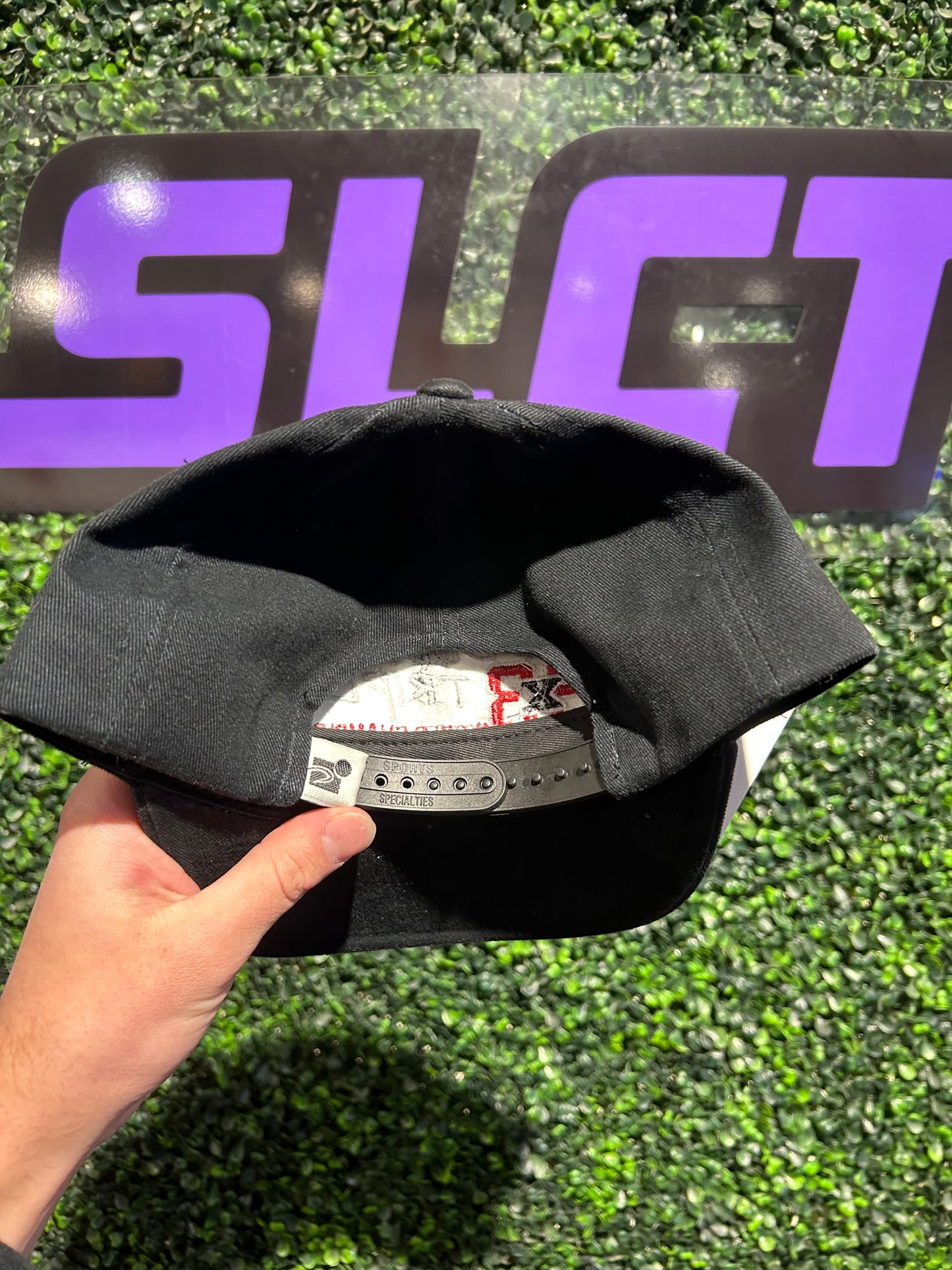 1998 Chicago Bulls “The Double Triple” Sports Specialties Snapback Hat