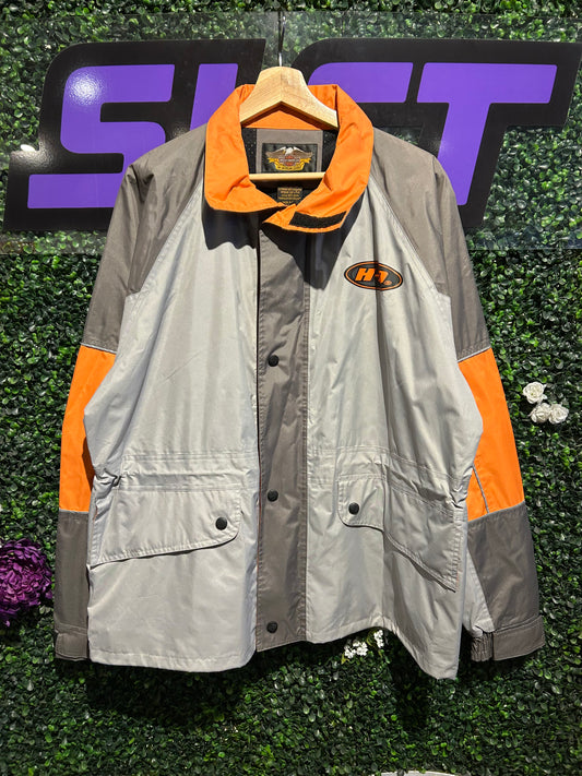 Vintage Harley Davidson Shell Jacket. Size Large