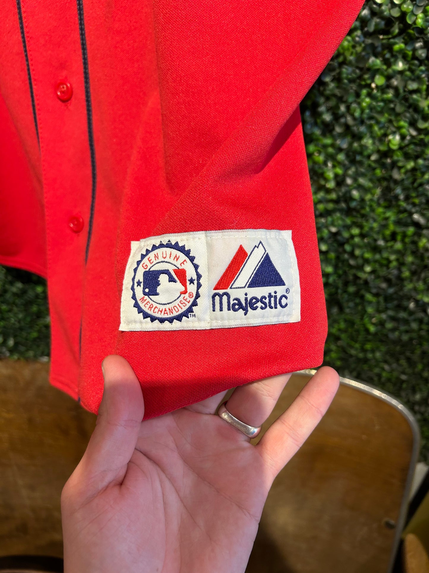 Vintage Boston Red Sox #13 Majestic Jersey. Size Large