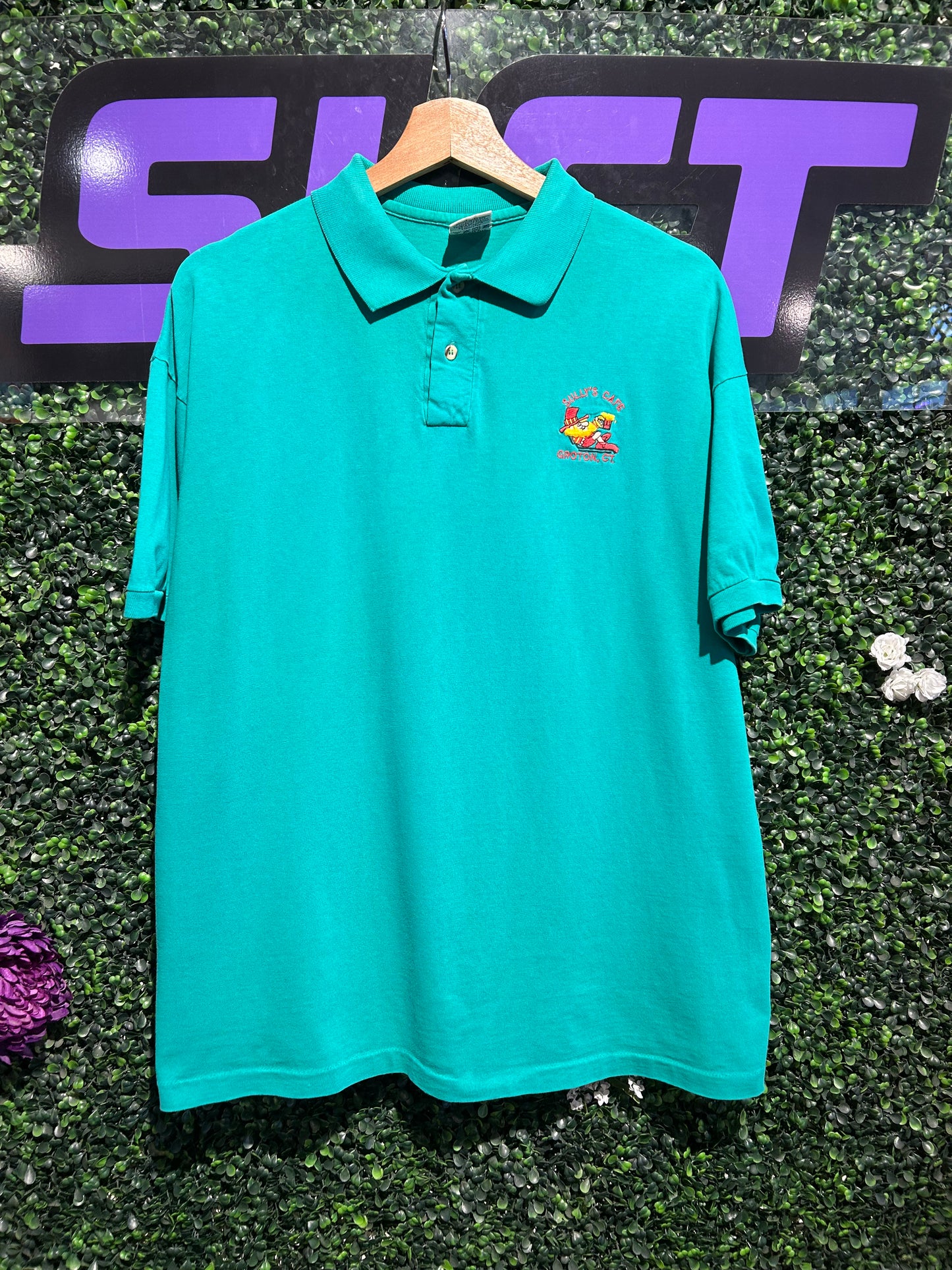 80s Sully’s Cafe Polo Shirt. Size L/XL