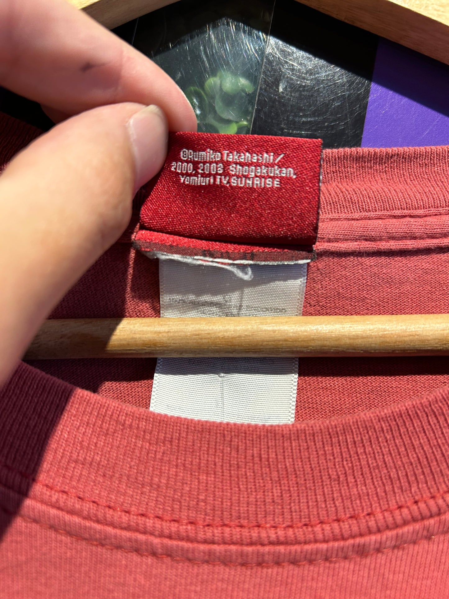 2003 Inuyasha Anime Promo T-Shirt. Size Large
